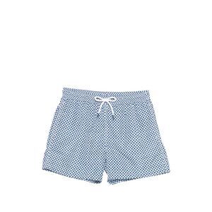 Fedeli Blue Beachwear - Swim Shorts Men